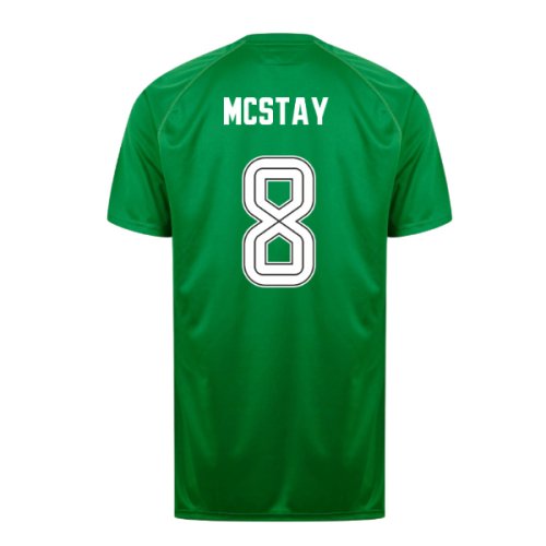 Celtic Poly T-shirt (Green/White) (McStay 8)