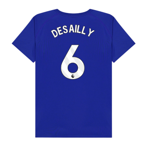 Chelsea Poly T-Shirt (Blue) - Kids (Desailly 6)