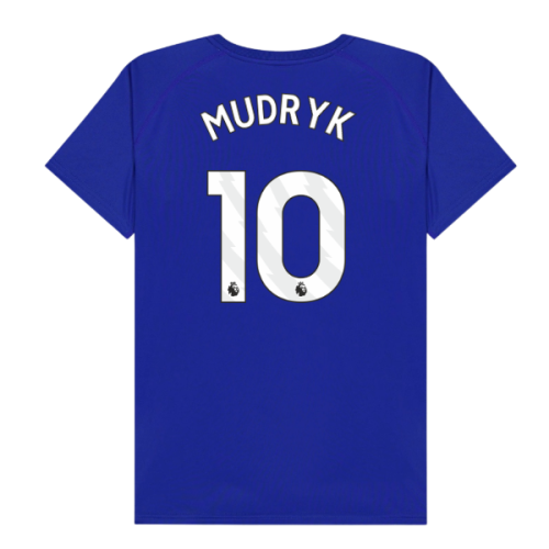 Chelsea Poly T-Shirt (Blue) - Kids (Mudryk 10)