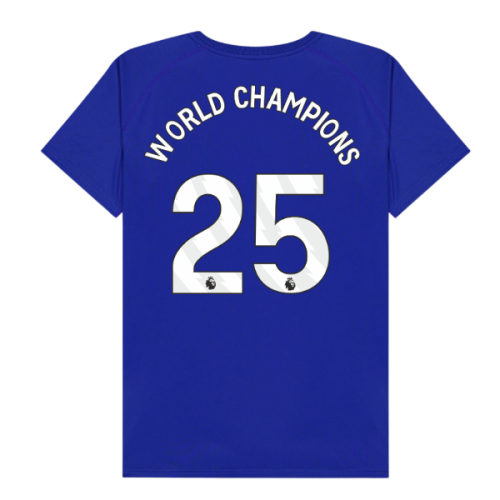 Chelsea Poly T-Shirt (Blue) - Kids (World Champions 25)