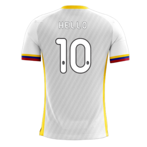 Colombia 2025-2026 Away Concept Football Kit (Libero) - Baby (Hello 10)