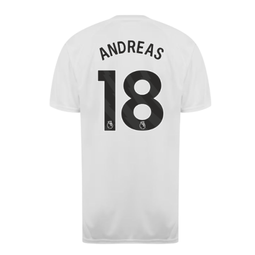 Fulham Poly T-shirt (White) (Andreas 18)