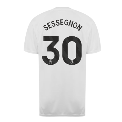 Fulham Poly T-shirt (White) (Sessegnon 30)