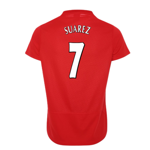 Liverpool FC 2005 Istanbul Home Shirt (Womens) (SUAREZ 7)