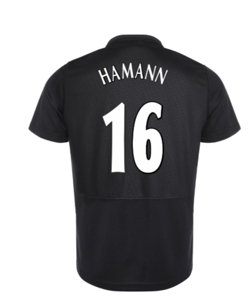 Liverpool Special Edition 2005 Istanbul Anniversary Jersey (Black) (HAMANN 16)