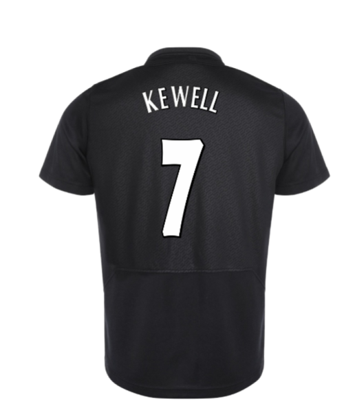 Liverpool Special Edition 2005 Istanbul Anniversary Jersey (Black) (Kewell 7)