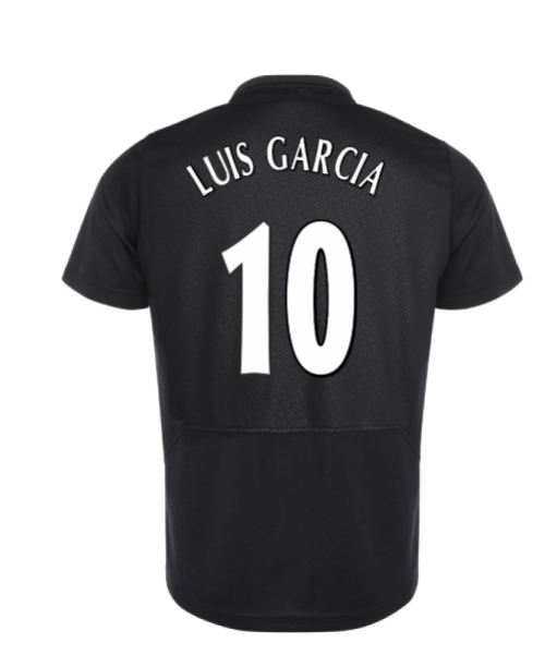 Liverpool Special Edition 2005 Istanbul Anniversary Jersey (Black) (Luis Garcia 10)