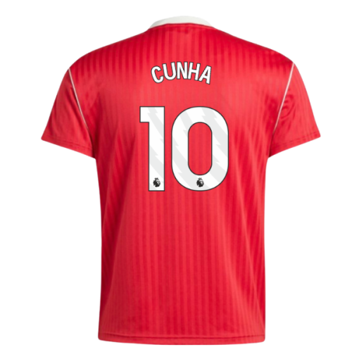 Manchester United Terrace Icons Shirt (Red) (Cunha 10)