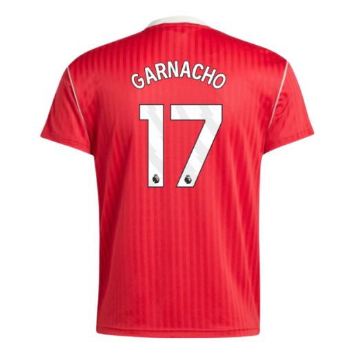 Manchester United Terrace Icons Shirt (Red) (Garnacho 17)