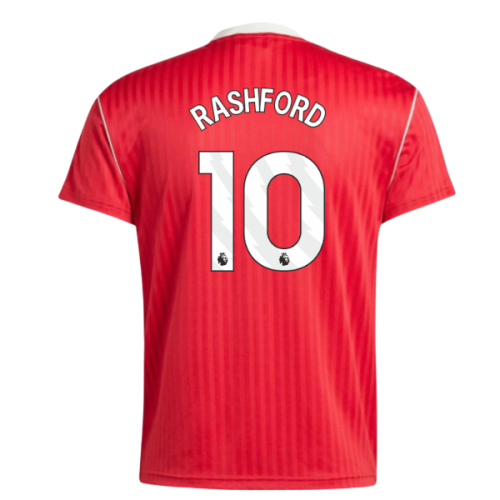 Manchester United Terrace Icons Shirt (Red) (Rashford 10)