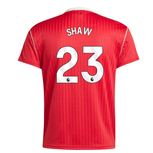 Manchester United Terrace Icons Shirt (Red) (Shaw 23)