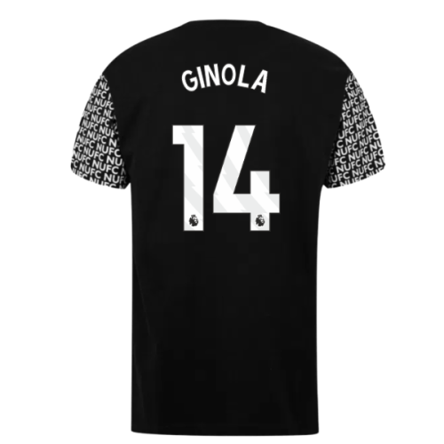 Newcastle Graphic T-Shirt (Black) (Ginola 14)