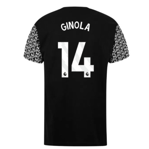 Newcastle Graphic T-Shirt (Black) (Ginola 14)