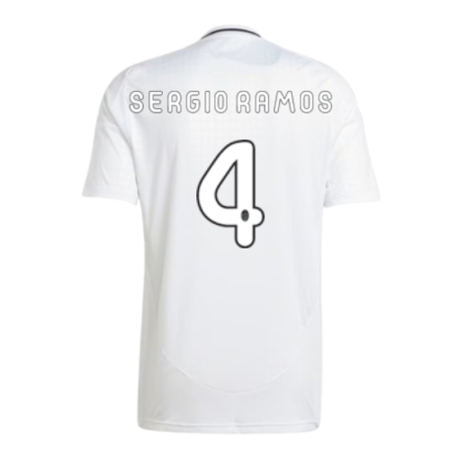 Real Madrid Home Jersey 2024-2025 (Sergio Ramos 4)