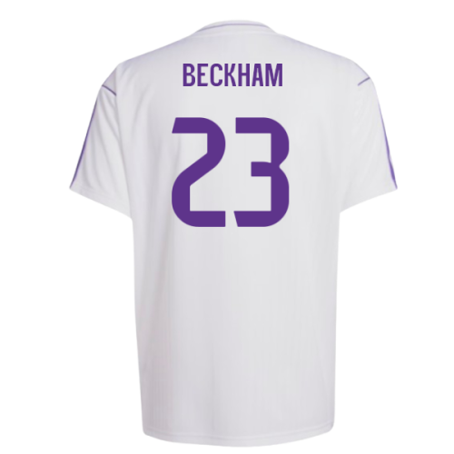 Real Madrid Terrace Icons Shirt (White) (Beckham 23)