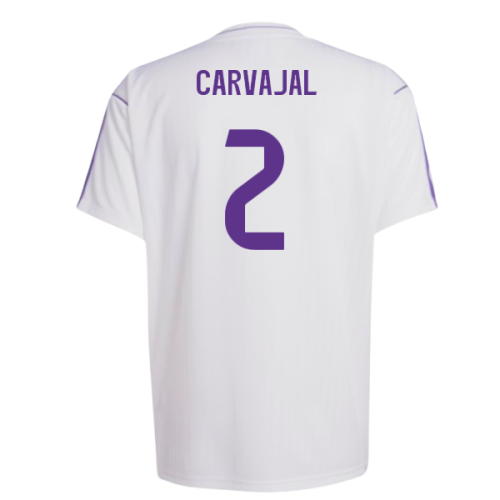Real Madrid Terrace Icons Shirt (White) (Carvajal 2)