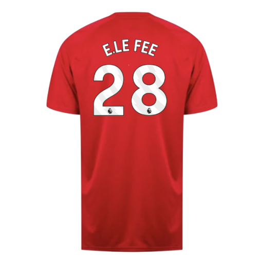 Sunderland Poly T-Shirt (Red) (E.Le Fee 28)