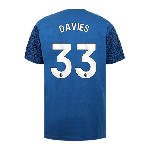 Tottenham Hotspur Graphic T-shirt (Blue) (Davies 33)