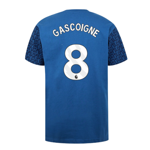 Tottenham Hotspur Graphic T-shirt (Blue) (Gascoigne 8)