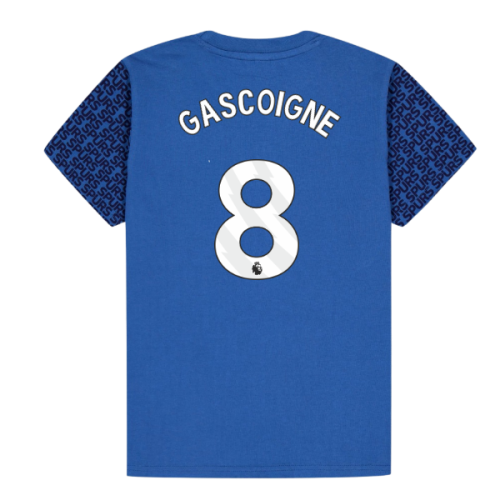 Tottenham Hotspur Graphic T-shirt (Blue) - Kids (Gascoigne 8)