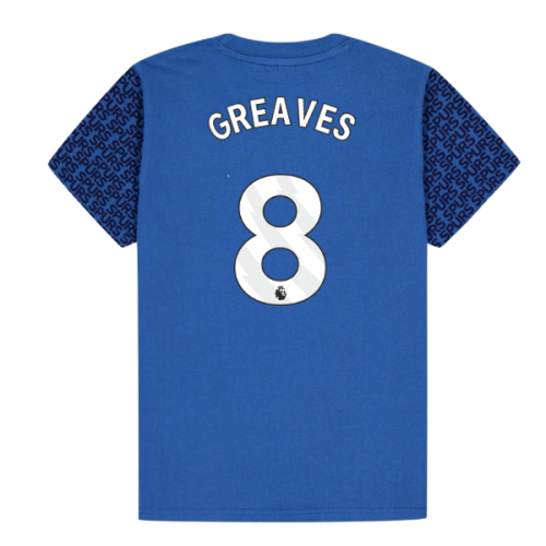 Tottenham Hotspur Graphic T-shirt (Blue) - Kids (Greaves 8)