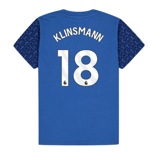 Tottenham Hotspur Graphic T-shirt (Blue) - Kids (Klinsmann 18)