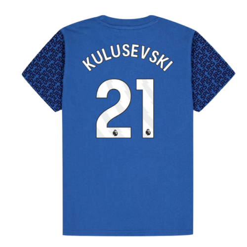 Tottenham Hotspur Graphic T-shirt (Blue) - Kids (Kulusevski 21)