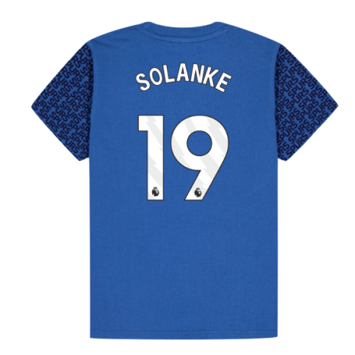 Tottenham Hotspur Graphic T-shirt (Blue) - Kids (Solanke 19)