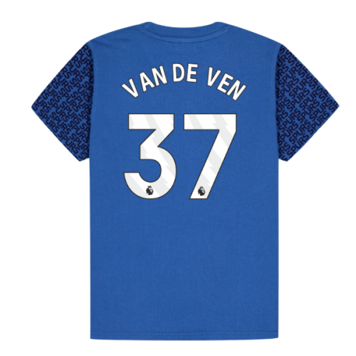 Tottenham Hotspur Graphic T-shirt (Blue) - Kids (Van De Ven 37)