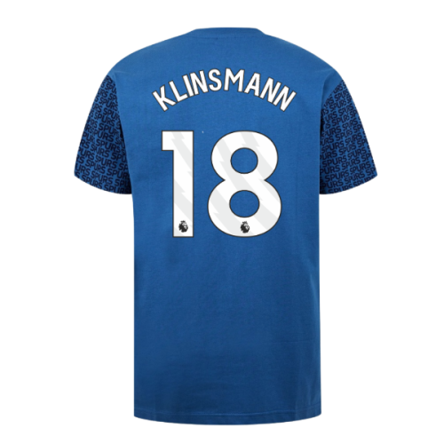 Tottenham Hotspur Graphic T-shirt (Blue) (Klinsmann 18)