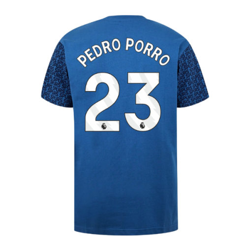 Tottenham Hotspur Graphic T-shirt (Blue) (Pedro Porro 23)