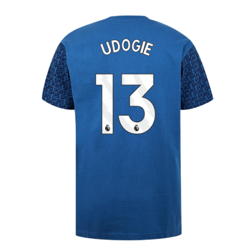 Tottenham Hotspur Graphic T-shirt (Blue) (Udogie 13)