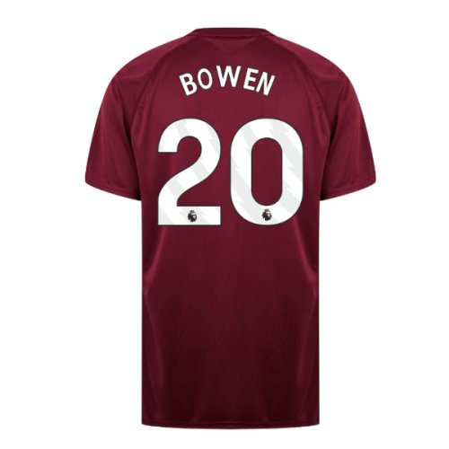 West Ham United Poly T-Shirt (Claret/Blue) (Bowen 20)