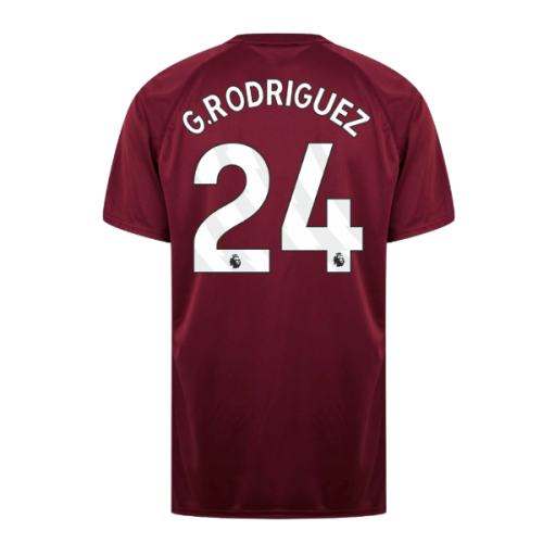 West Ham United Poly T-Shirt (Claret/Blue) (G.Rodriguez 24)