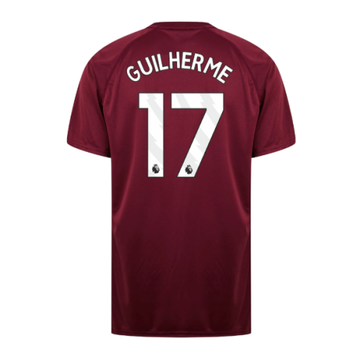 West Ham United Poly T-Shirt (Claret/Blue) (Guilherme 17)