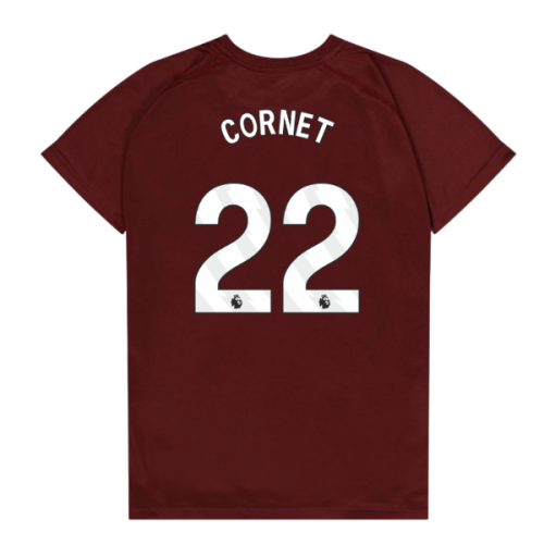 West Ham United Poly T-Shirt (Claret/Blue) - Kids (Cornet 22)
