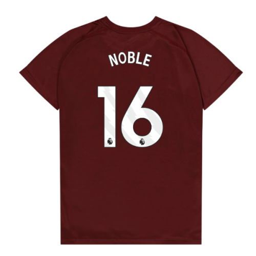 West Ham United Poly T-Shirt (Claret/Blue) - Kids (Noble 16)