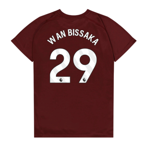 West Ham United Poly T-Shirt (Claret/Blue) - Kids (Wan Bissaka 29)