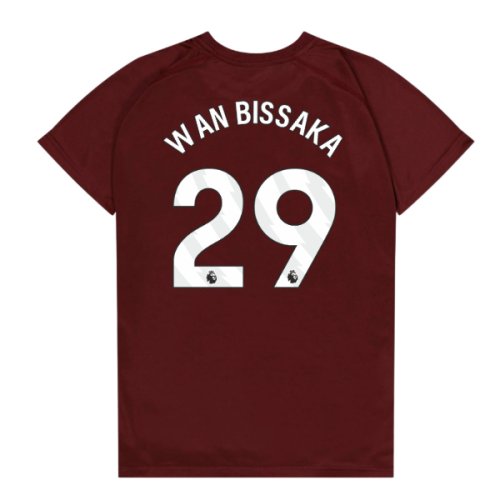 West Ham United Poly T-Shirt (Claret/Blue) - Kids (Wan Bissaka 29)