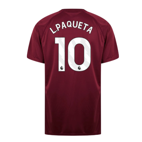 West Ham United Poly T-Shirt (Claret/Blue) (L.Paqueta 10)