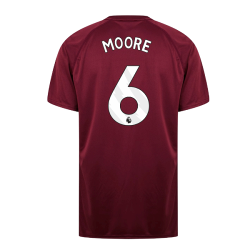 West Ham United Poly T-Shirt (Claret/Blue) (Moore 6)