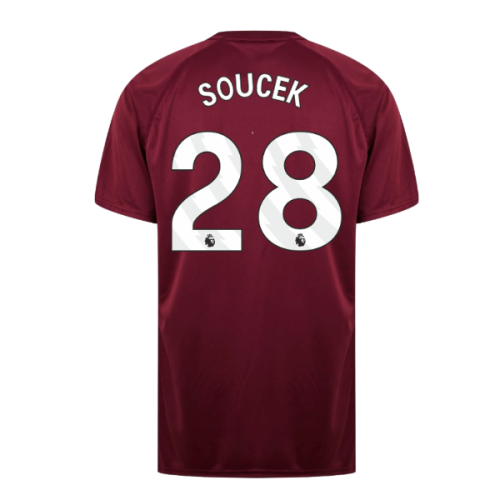West Ham United Poly T-Shirt (Claret/Blue) (Soucek 28)