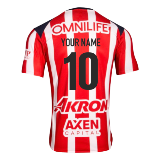 2025-2026 Chivas CD Guadalajara Home Shirt (Your Name)