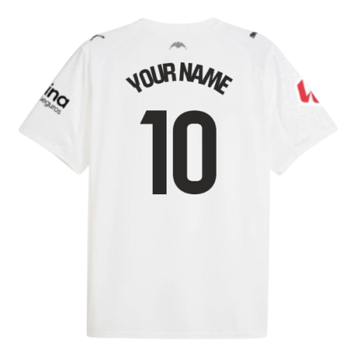 2025-2026 Valencia Home Shirt (Kids) (Your Name)