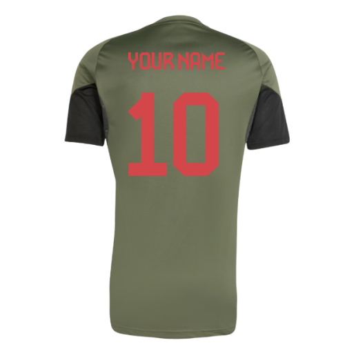 2025-2026 Bayern Munich EU Training Shirt (Base Green) (Your Name)