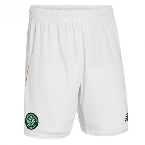 2016-2017 Celtic Home Shorts (White) - Kids