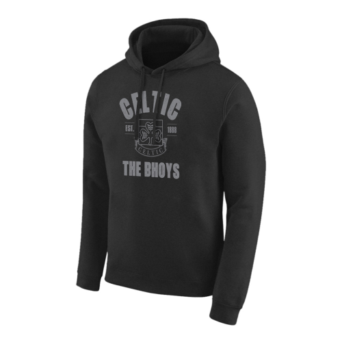 Celtic \'Est.1888\' footer with hood - Black