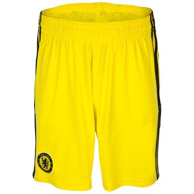 2013-14 Chelsea Adidas Goalkeeper Shorts (Yellow)