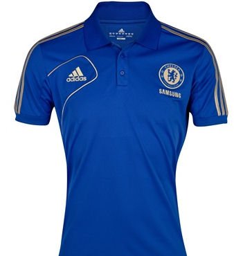 2012-13 Chelsea Adidas Polo Shirt (Blue)