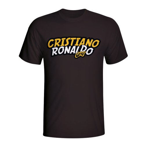 Cristiano Ronaldo Comic Book T-shirt (black)